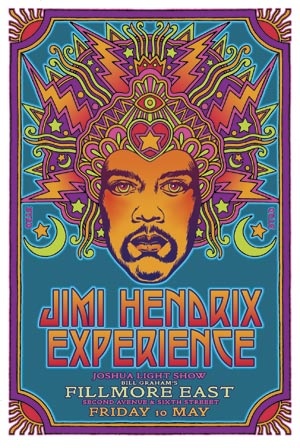 Jimi Hendrix Woodstock Posters