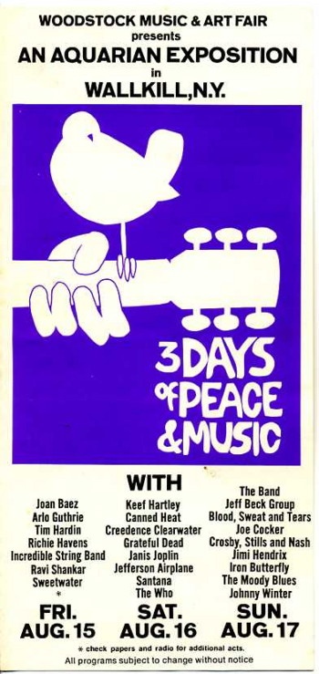 original woodstock wall kill poster